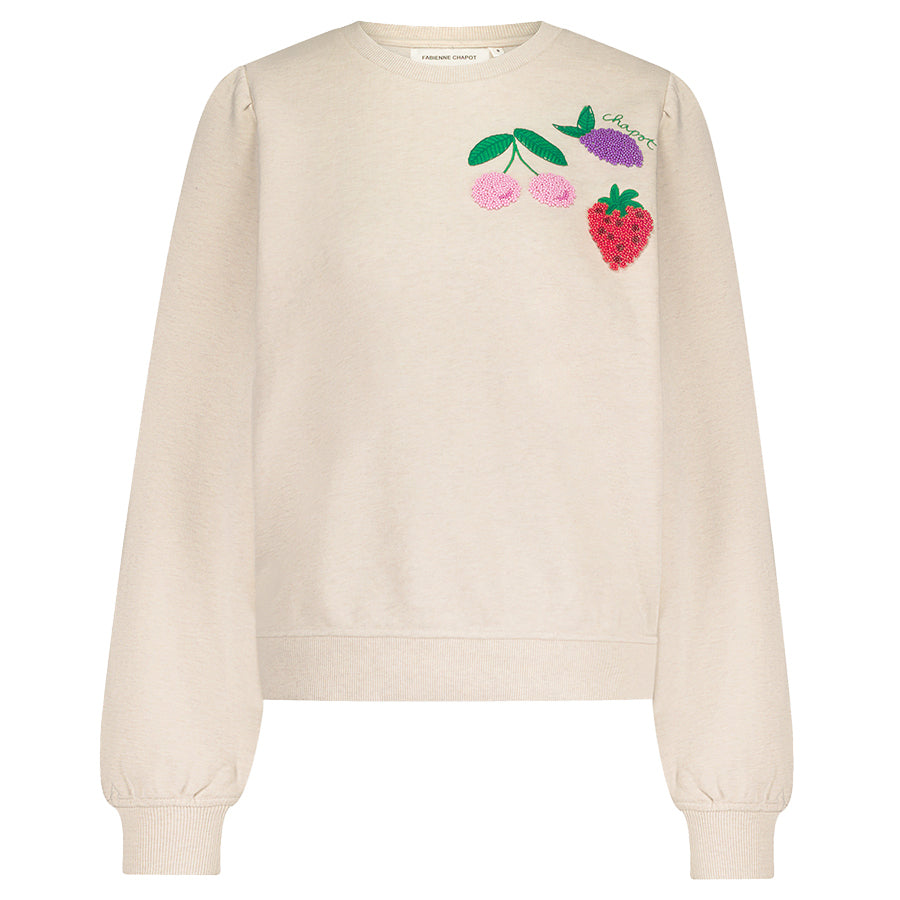 FABIENNE CHAPOT SWEATER TINA OATMEAL MELANGE