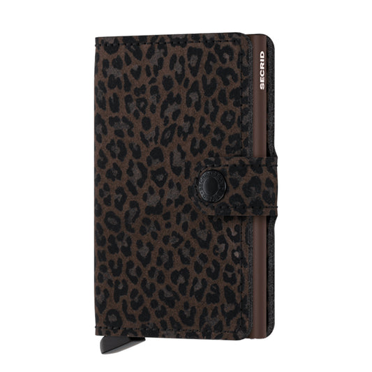 SECRID MINIWALLET LEOPARD BROWN