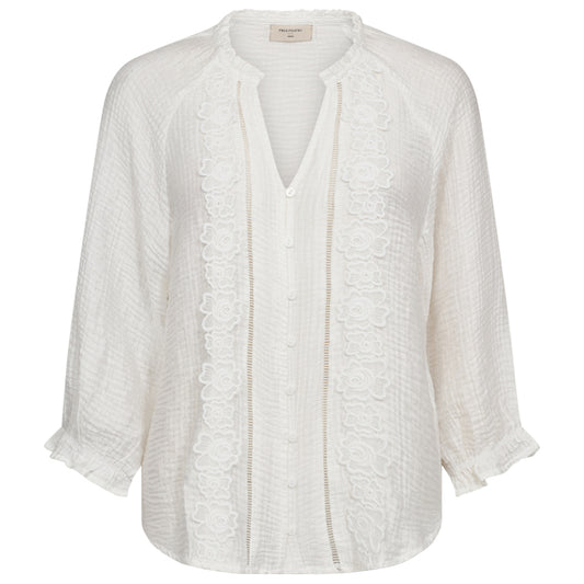 FREEQUENT BLOUSE NORA STAR OFF-WHITE