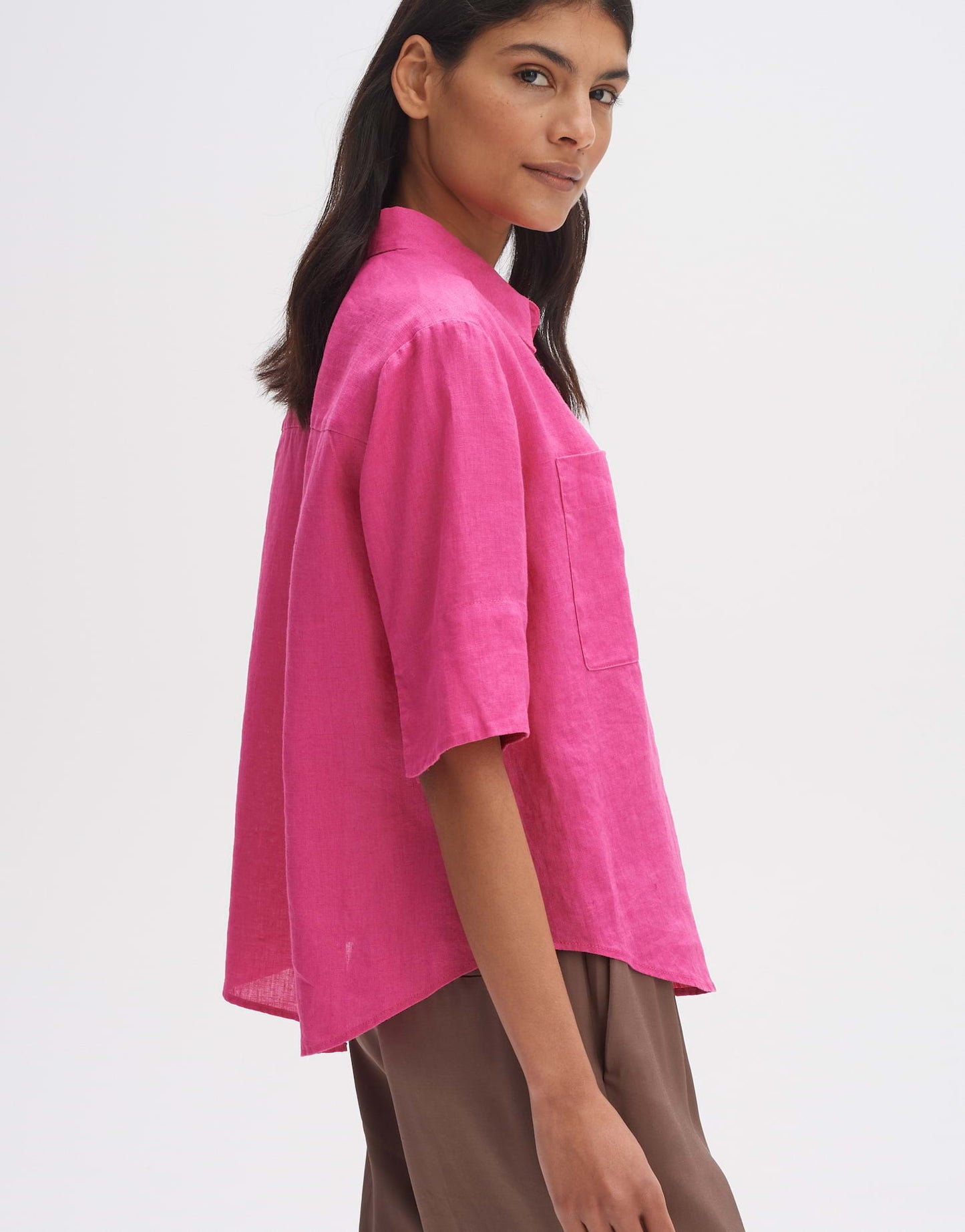 OPUS BLOUSE FILALIA PINK PUNCH