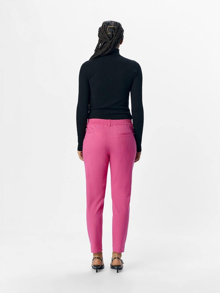 OBJECT BROEK LISA SLIM RASPBERRY SORBET/MELANGE