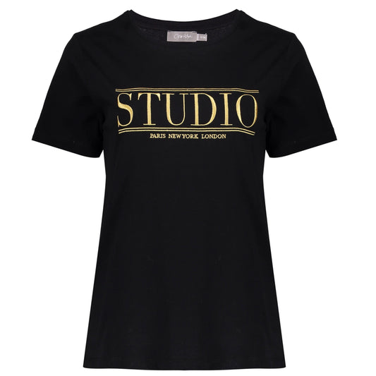 GEISHA T-SHIRT STUDIO BLACK