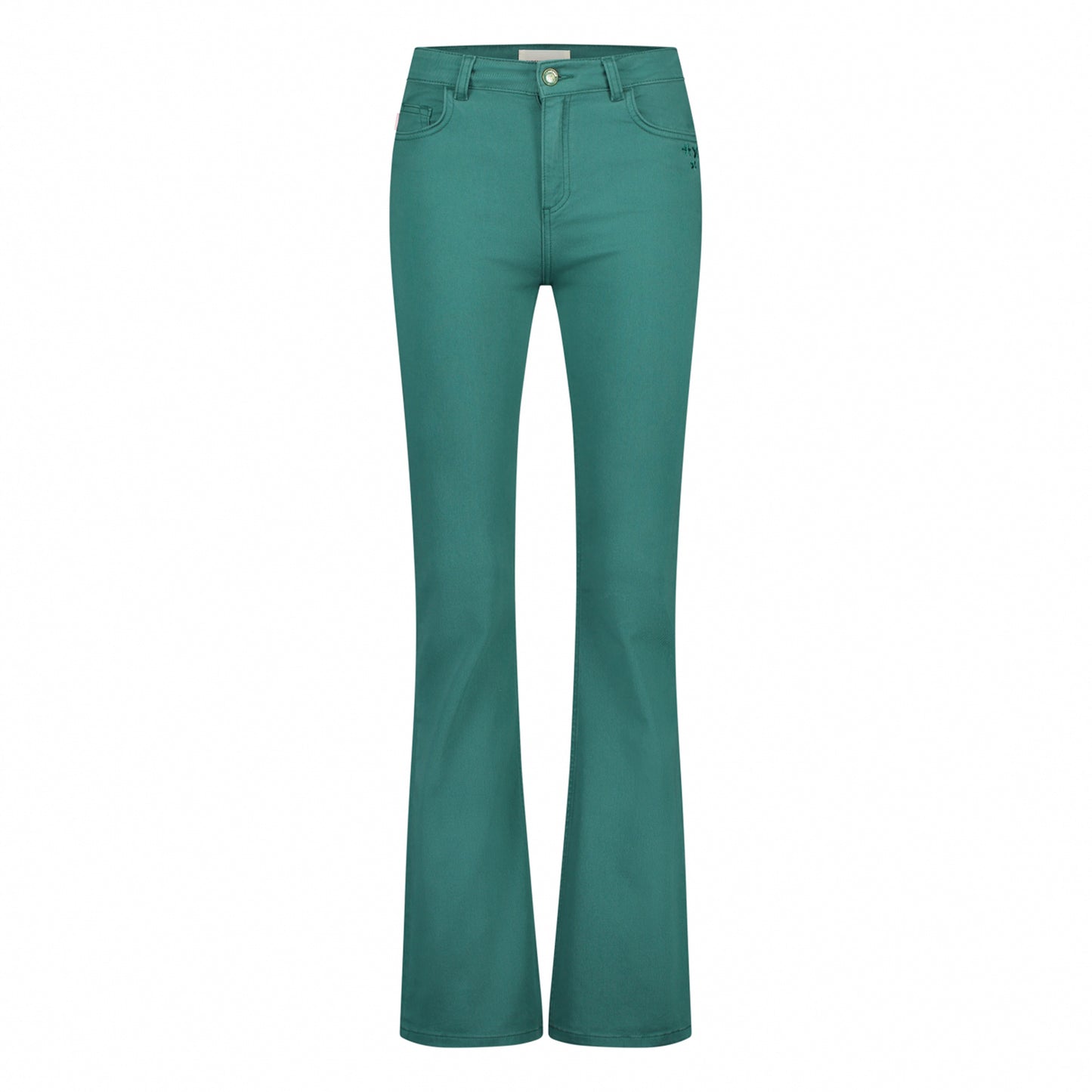 FABIENNE CHAPOT JEANS EVA FLARE BOTTLE GREEN