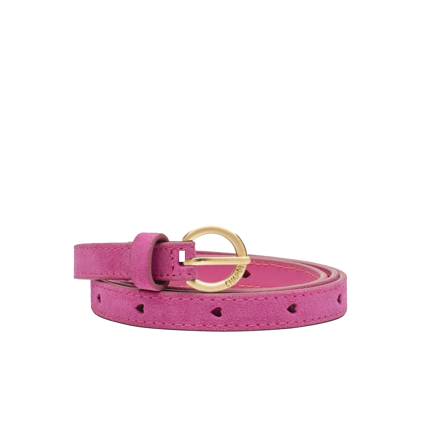 FABIENNE CHAPOT RIEM CUT IT OUT SMALL HEART PLUM PARTY