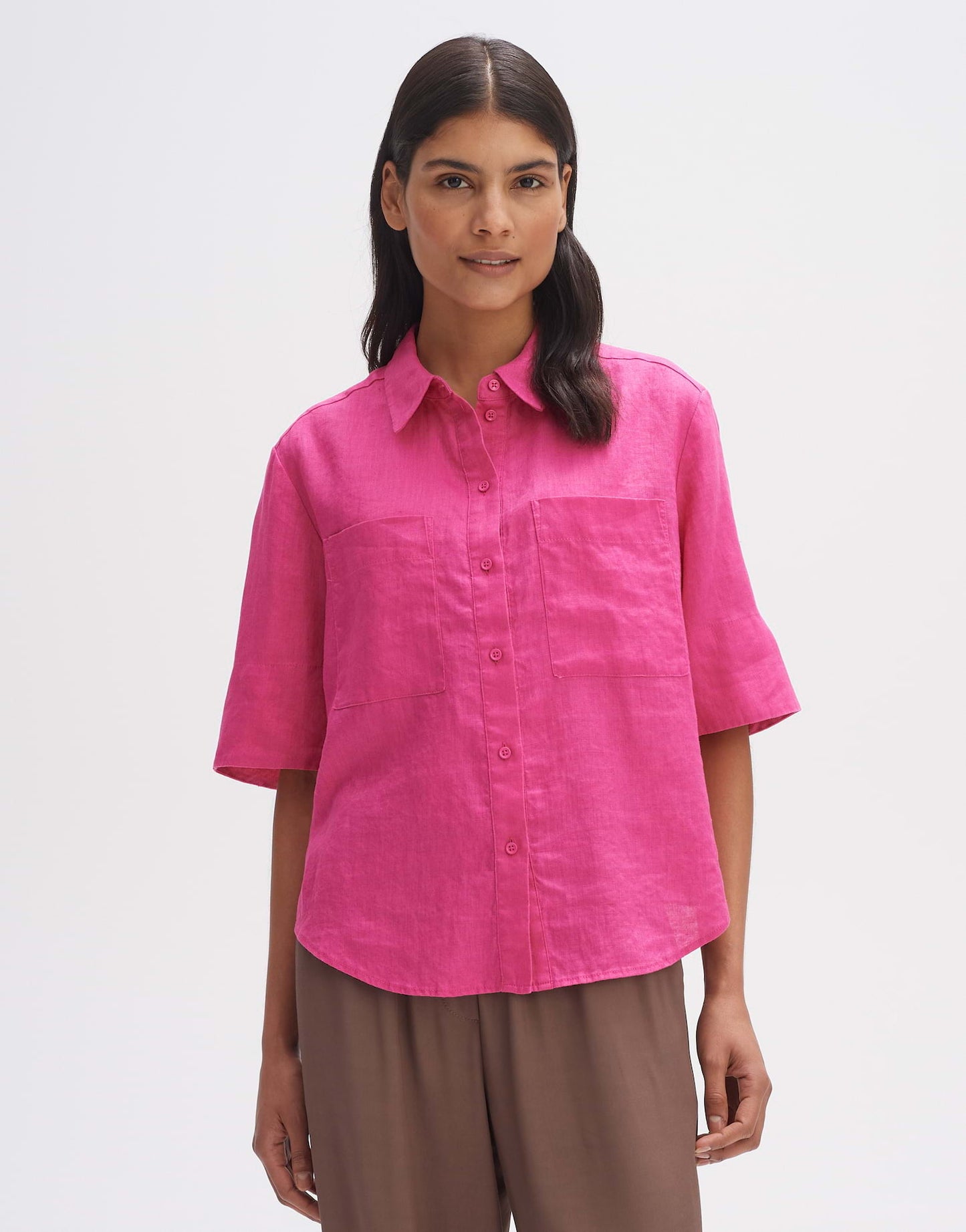 OPUS BLOUSE FILALIA PINK PUNCH